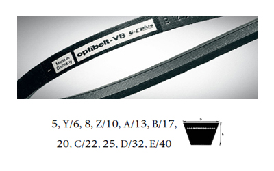 Optibelt VB S=C Plus Classical V-Belts, DIN 2215
