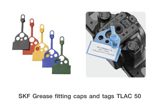 SKF Grease fitting caps and tags TLAC 50