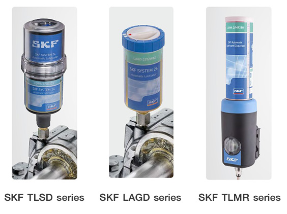 SKF TLSD series, SKF LAGD series, SKF TLMR series
