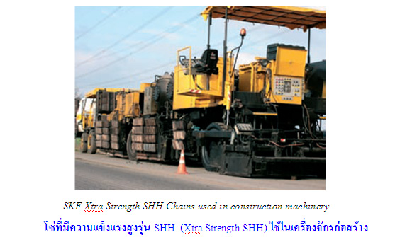  โซ่แข็งแรงเป็นพิเศษ รุ่น SHH (Heavy duty Chains)